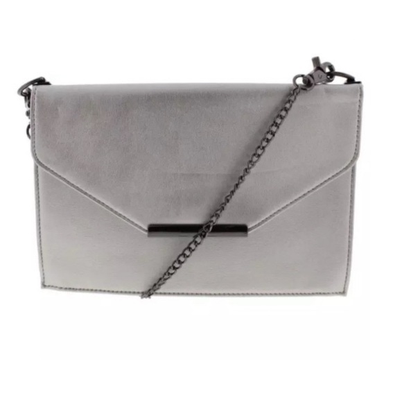 Elegant silver Chain Shoulder Bag - Picture 1 of 8